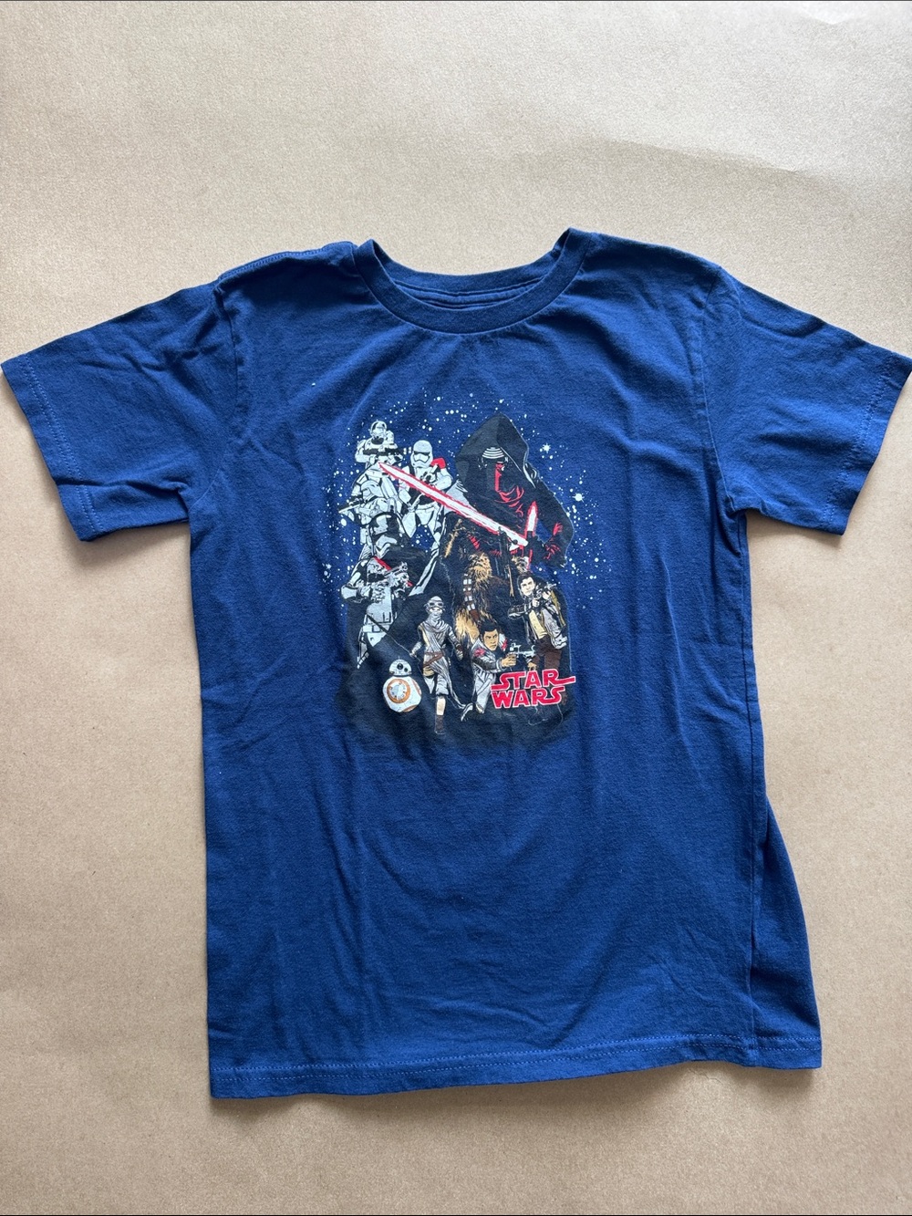 Disney Star Wars Navy Blue Kids Graphic Tee